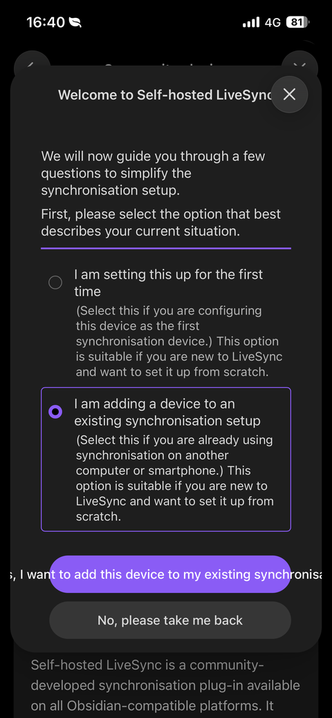 Phone: add another device